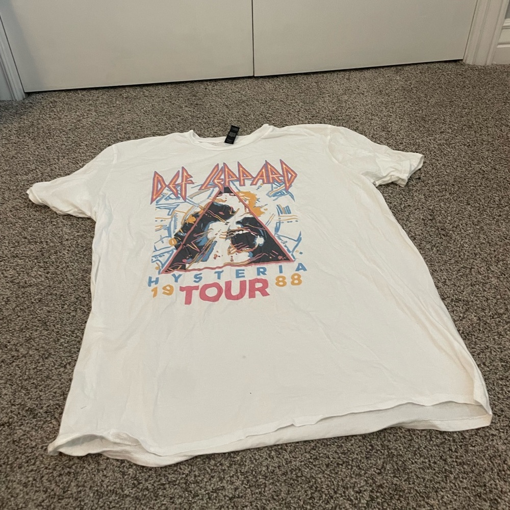 Def Lepard Oversize Tee